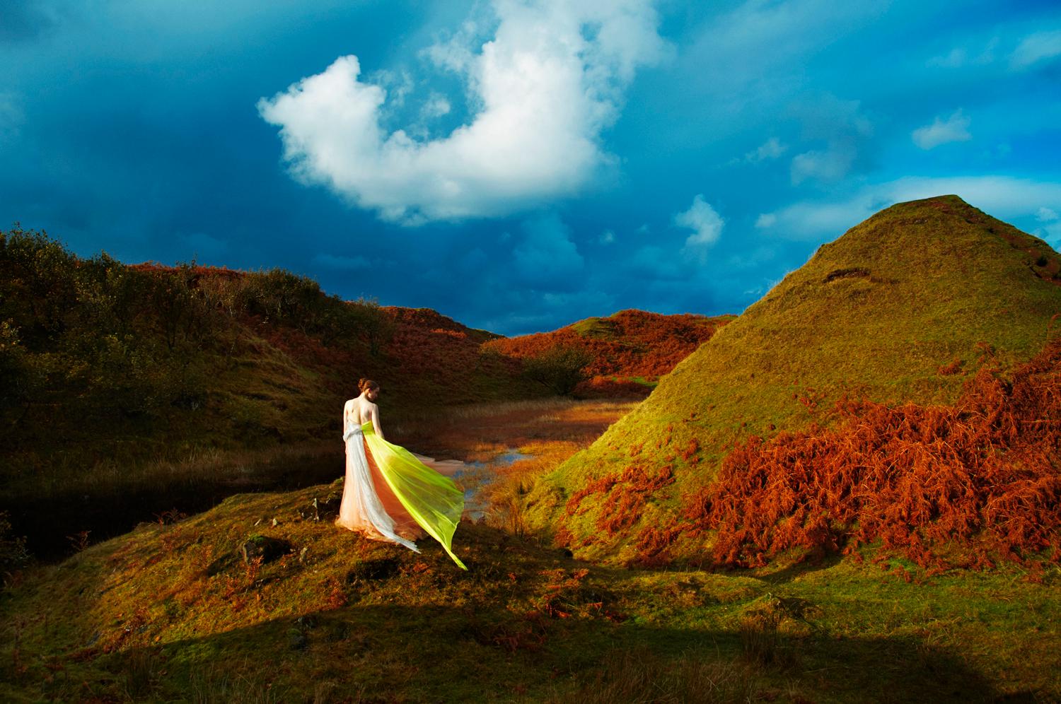 Erik Madigan Heck Color Photograph - Ali Michael Part 1, Isle of Skye