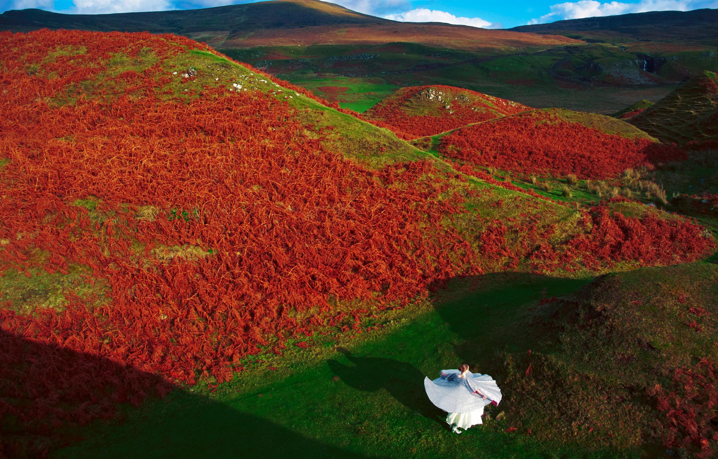 Erik Madigan Heck Color Photograph - Ali Michael Part 2, Isle of Skye