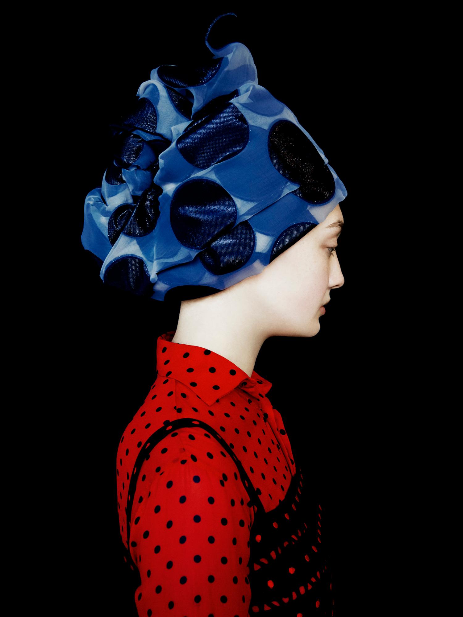 Erik Madigan Heck Color Photograph - Without A Face (Dior) 