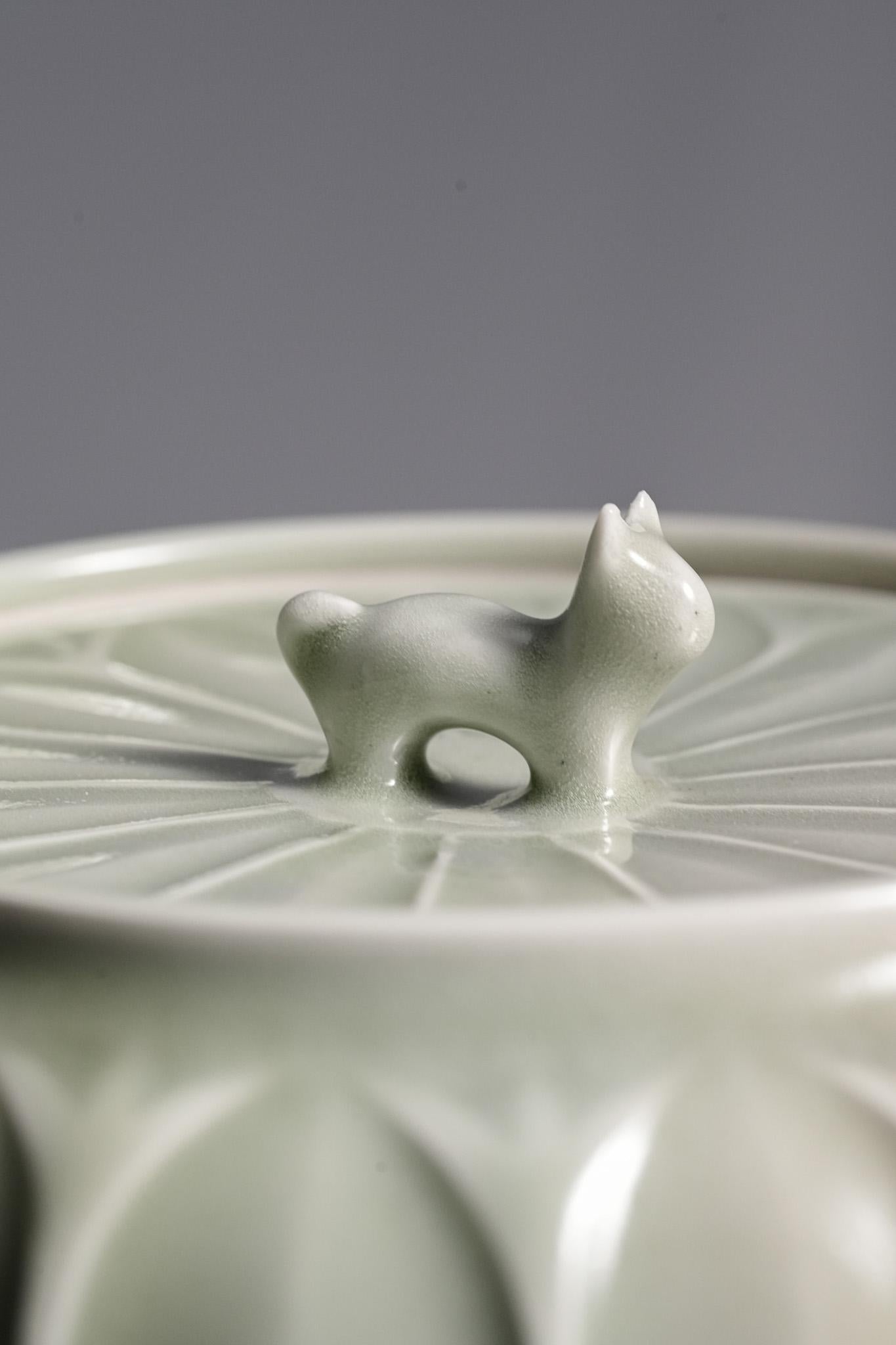 Celadon Water Jar For Sale 4
