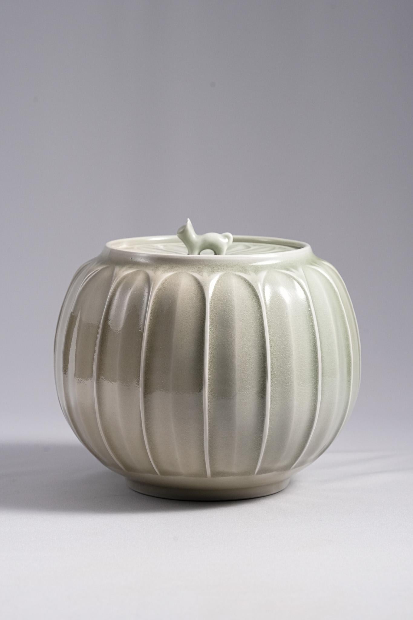 Celadon Water Jar For Sale 1