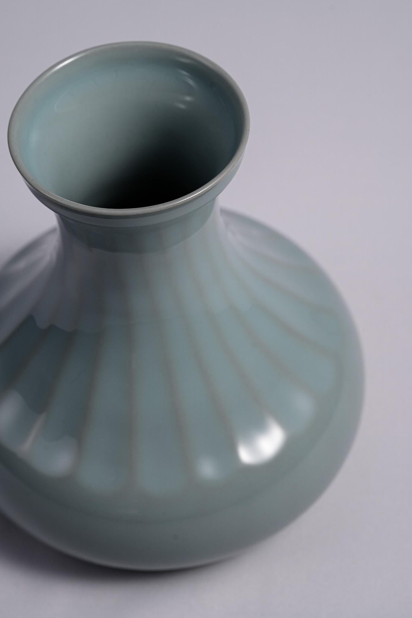 Celadon Vase - Art by Shinobu Kawase