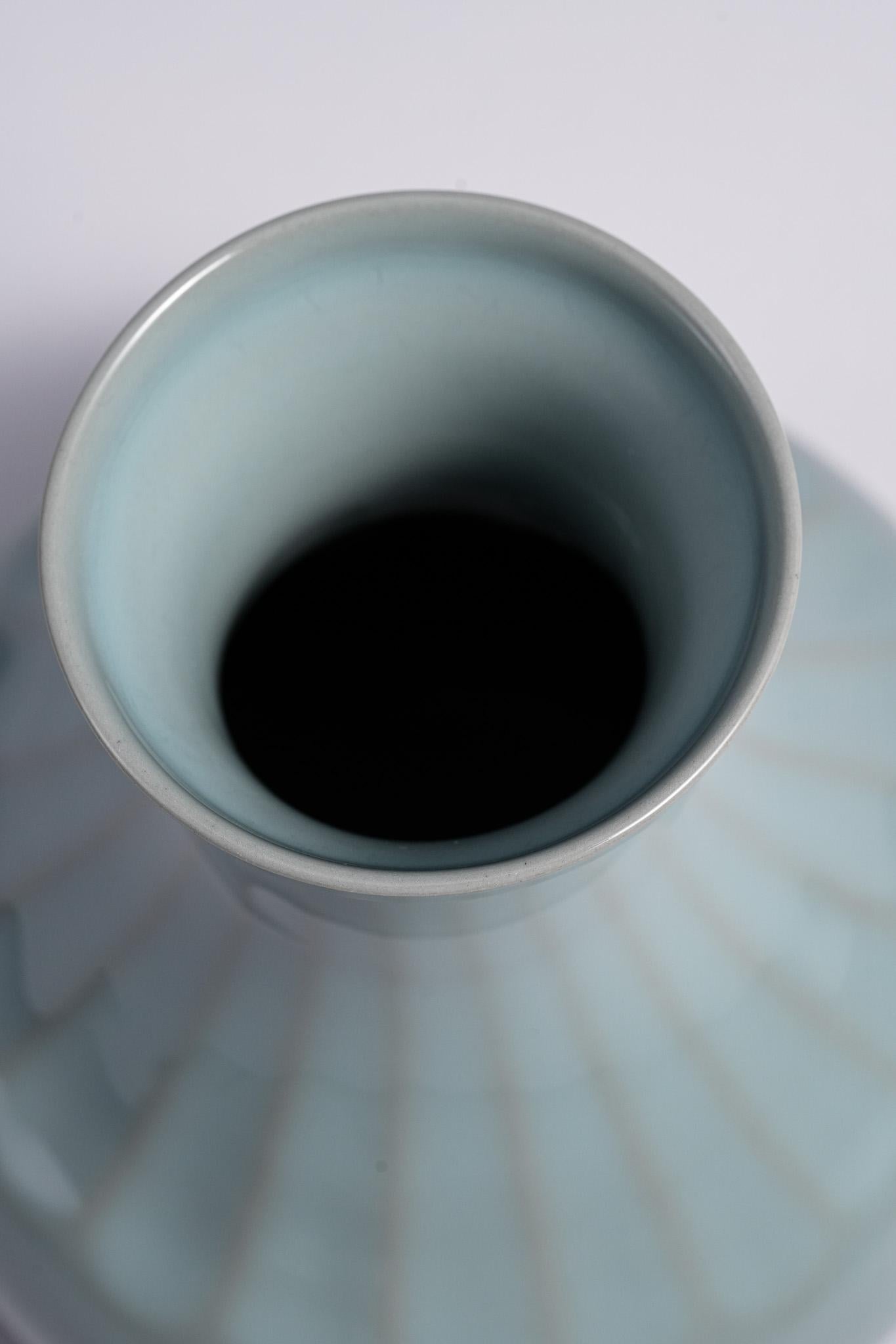 Celadon Vase For Sale 2
