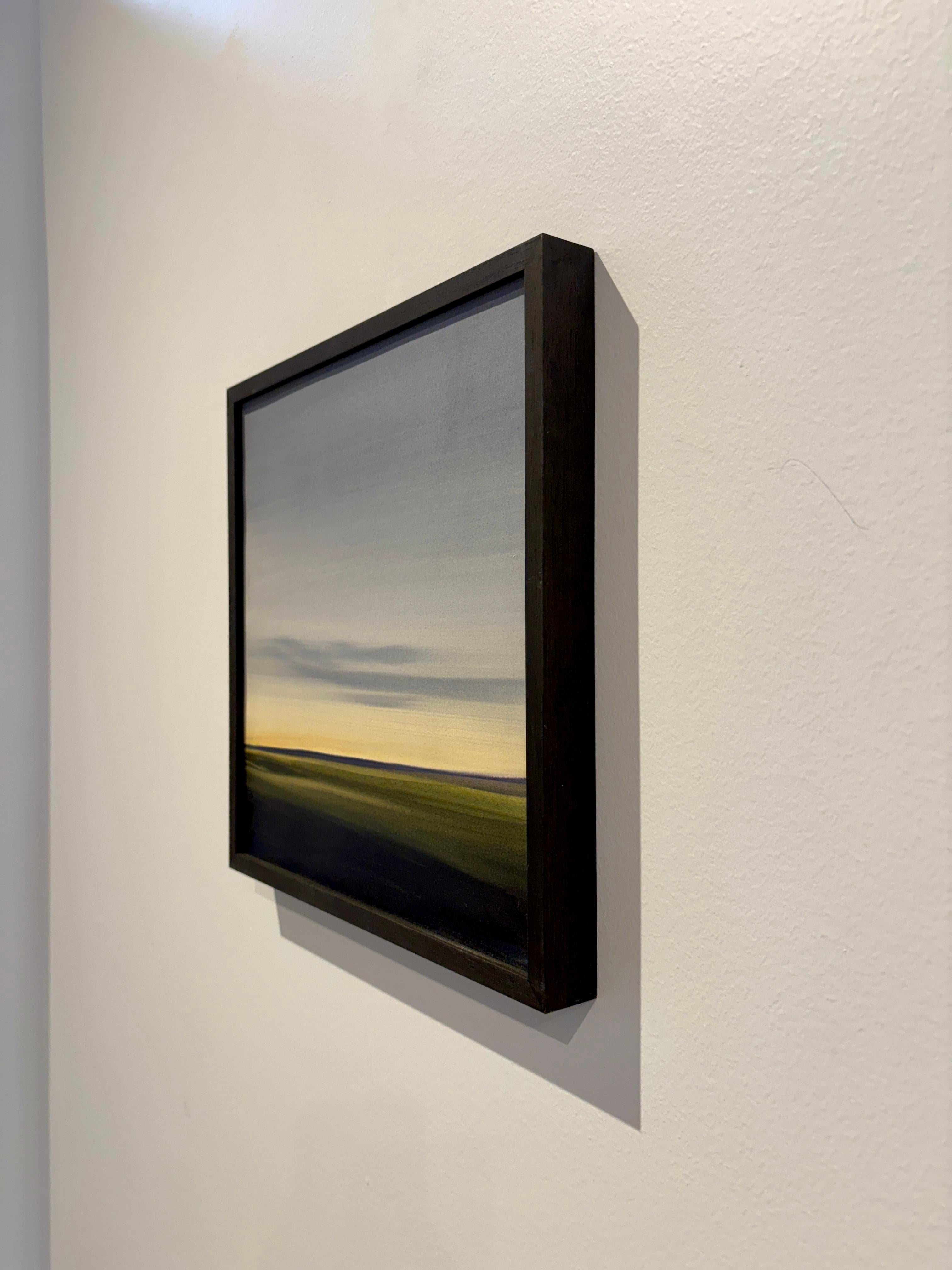 No. 28, Peinture à l'aquarelle d'un paysage atmosphérique, 2025 - Art de Dodi Fredericks