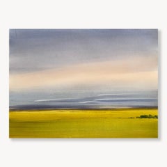 No. 35, Atmospheric Landscape Watercolor Painting, 2025