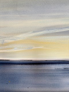No. 38, Atmospheric Landscape Watercolor Painting, 2025