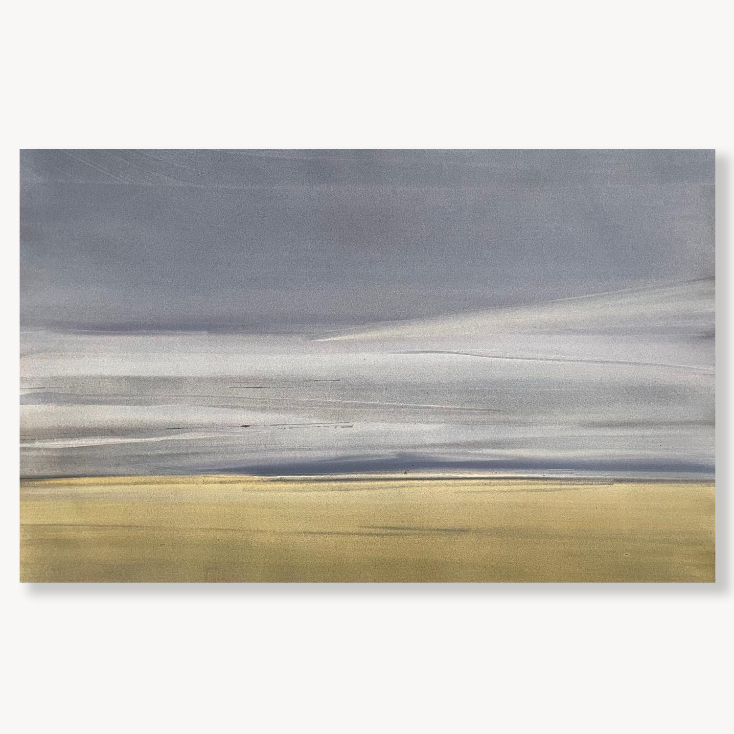 No. 39, Peinture à l
aquarelle d
un paysage atmosphérique, 2025