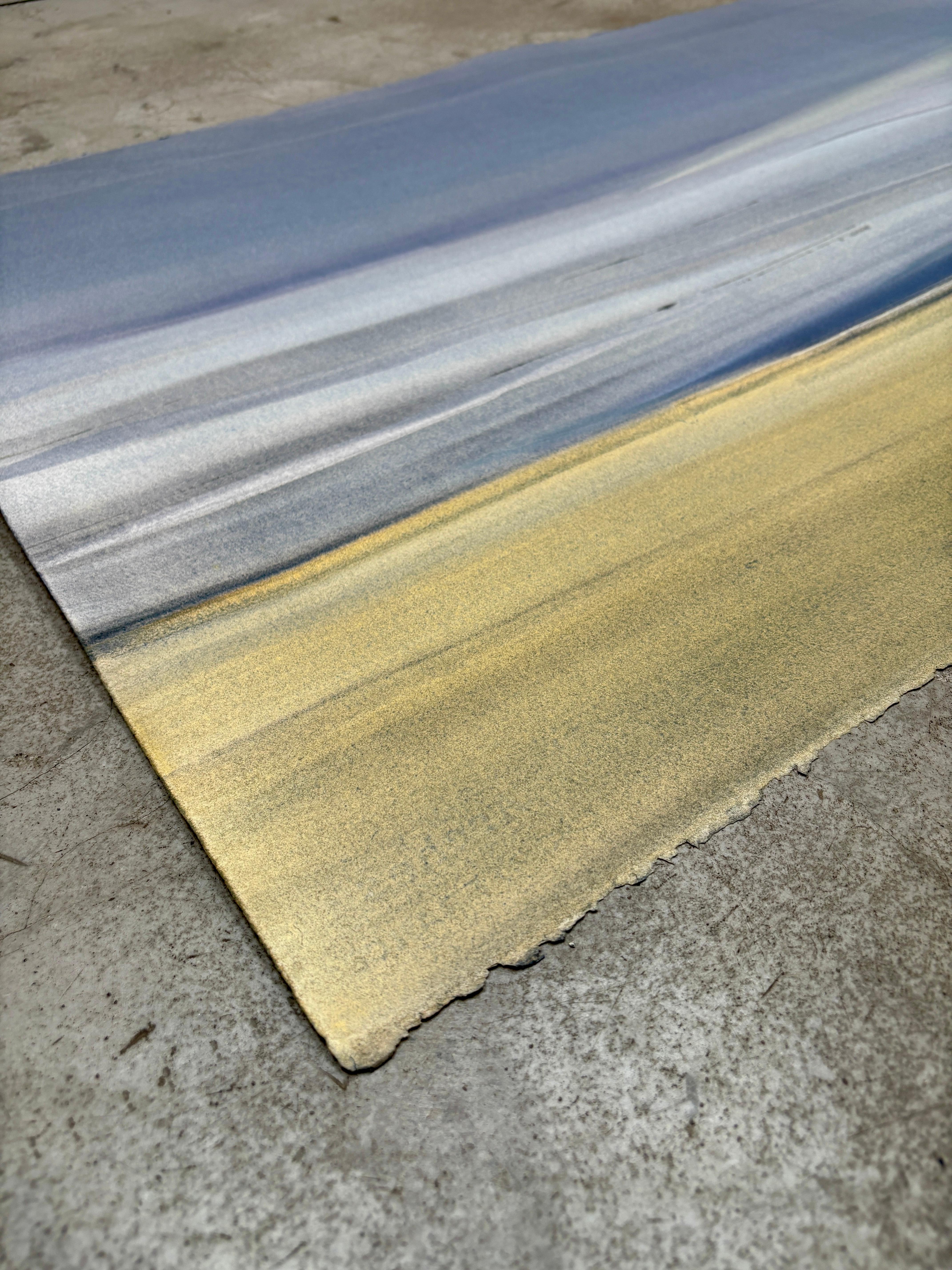 No. 39, Peinture à l'aquarelle d'un paysage atmosphérique, 2025 en vente 5