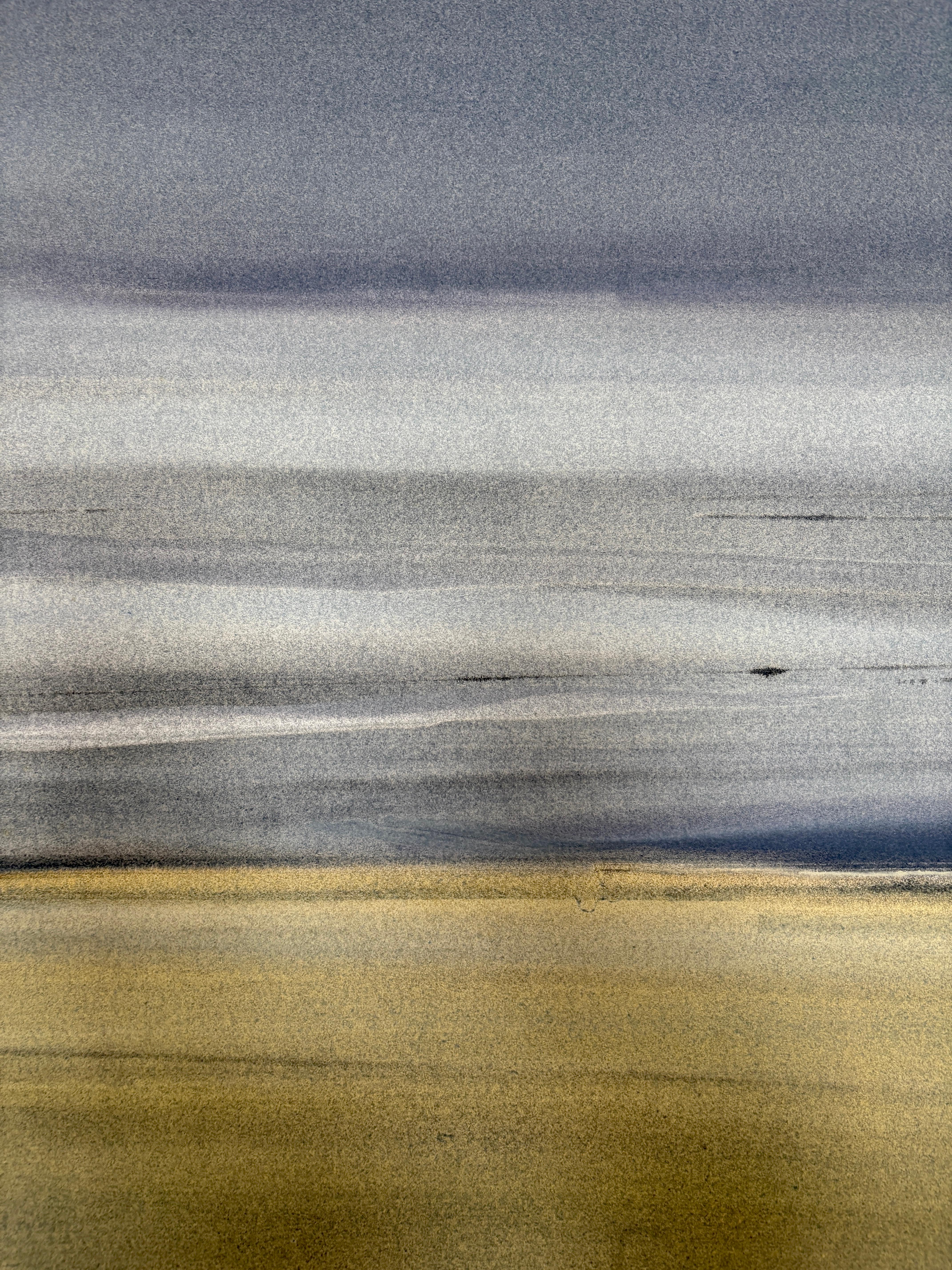 No. 39, Peinture à l'aquarelle d'un paysage atmosphérique, 2025 en vente 2