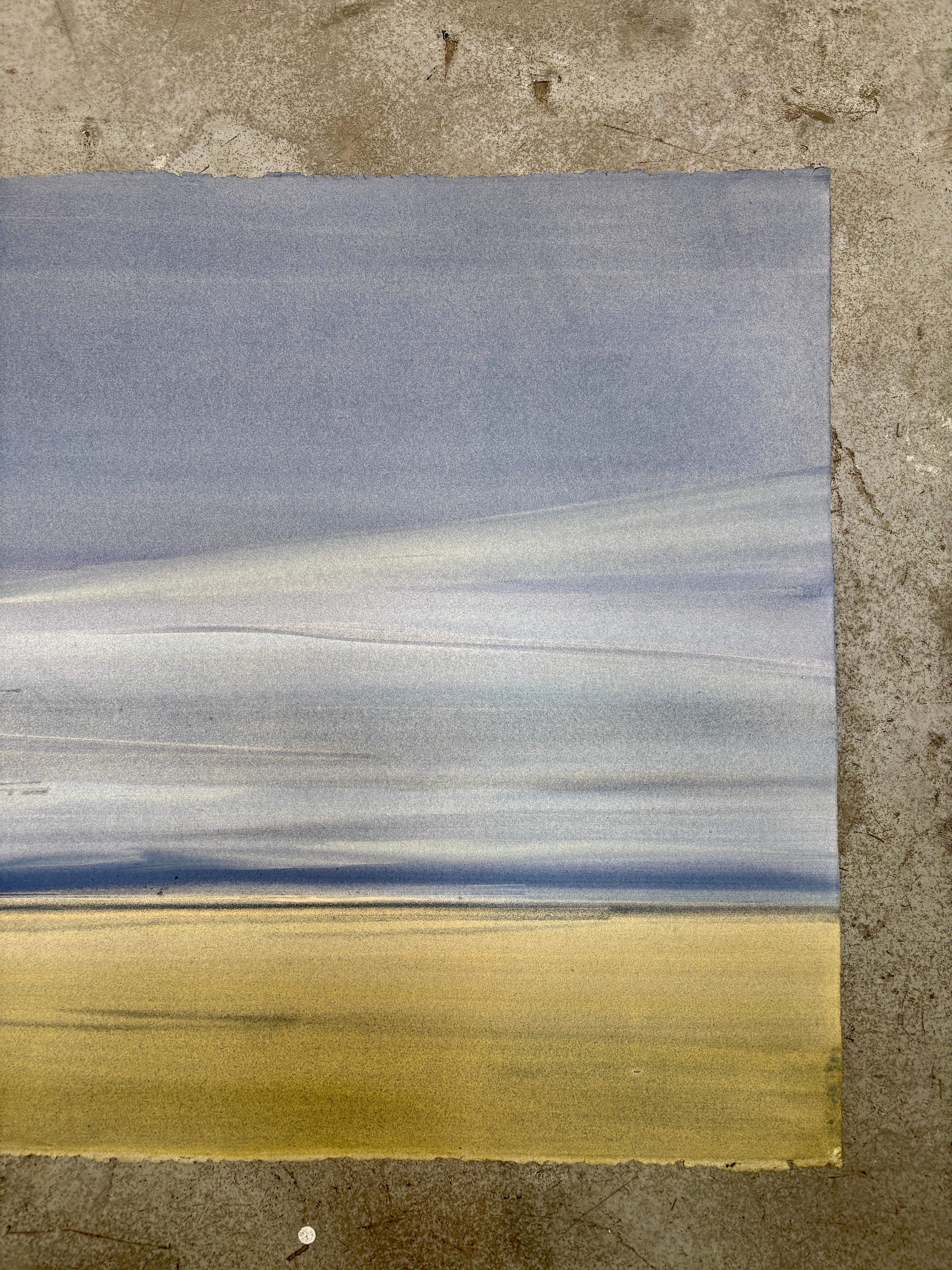 No. 39, Peinture à l'aquarelle d'un paysage atmosphérique, 2025 en vente 3