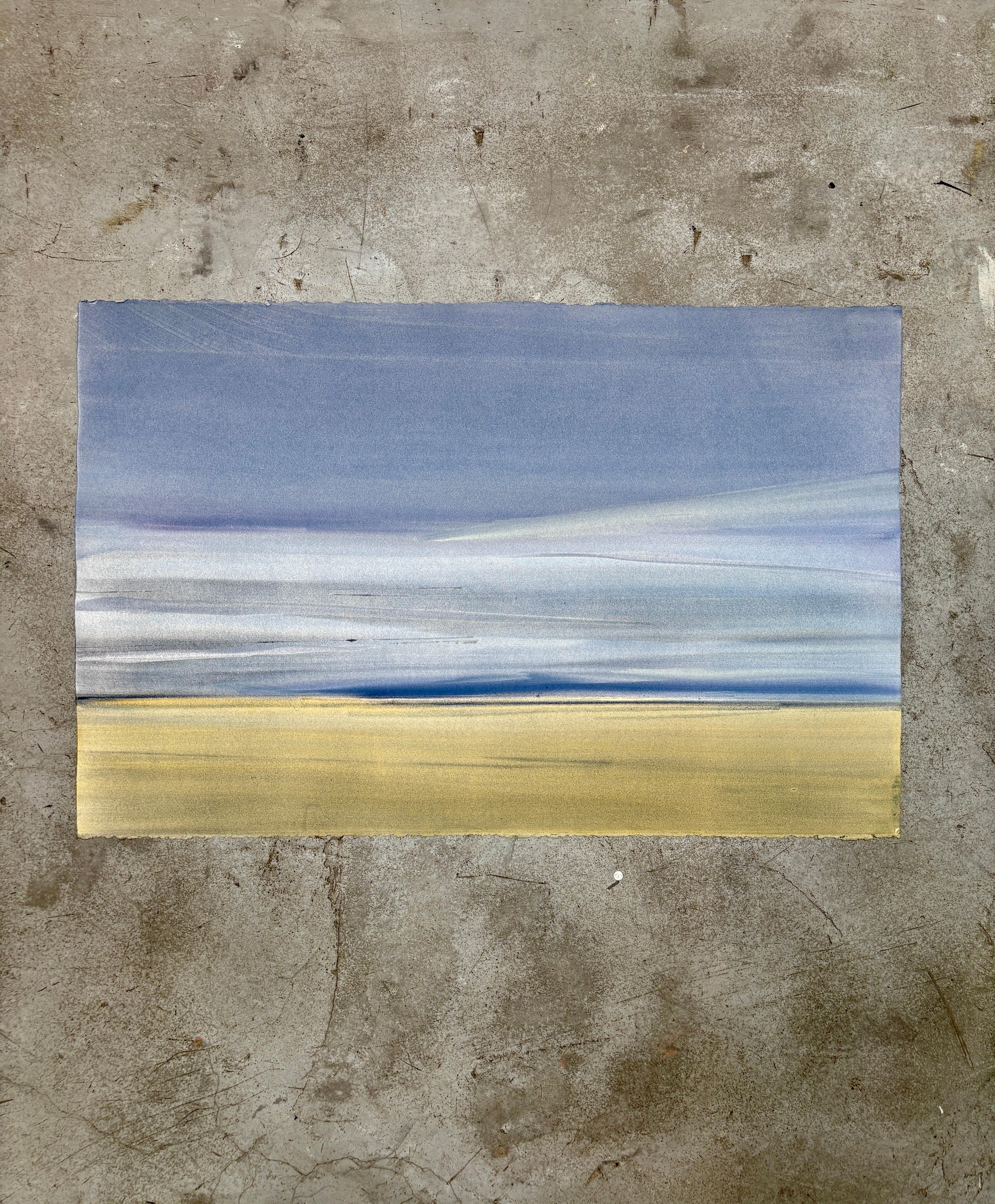 No. 39, Peinture à l'aquarelle d'un paysage atmosphérique, 2025 en vente 6