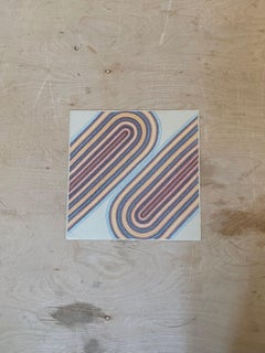 DP-Studie: Abstrakte Zeichnung, Archivtinte auf Papier, 2010er Jahre, Neu, 11x11