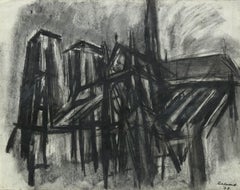 'Cathedral' drawing by Miles Richmond