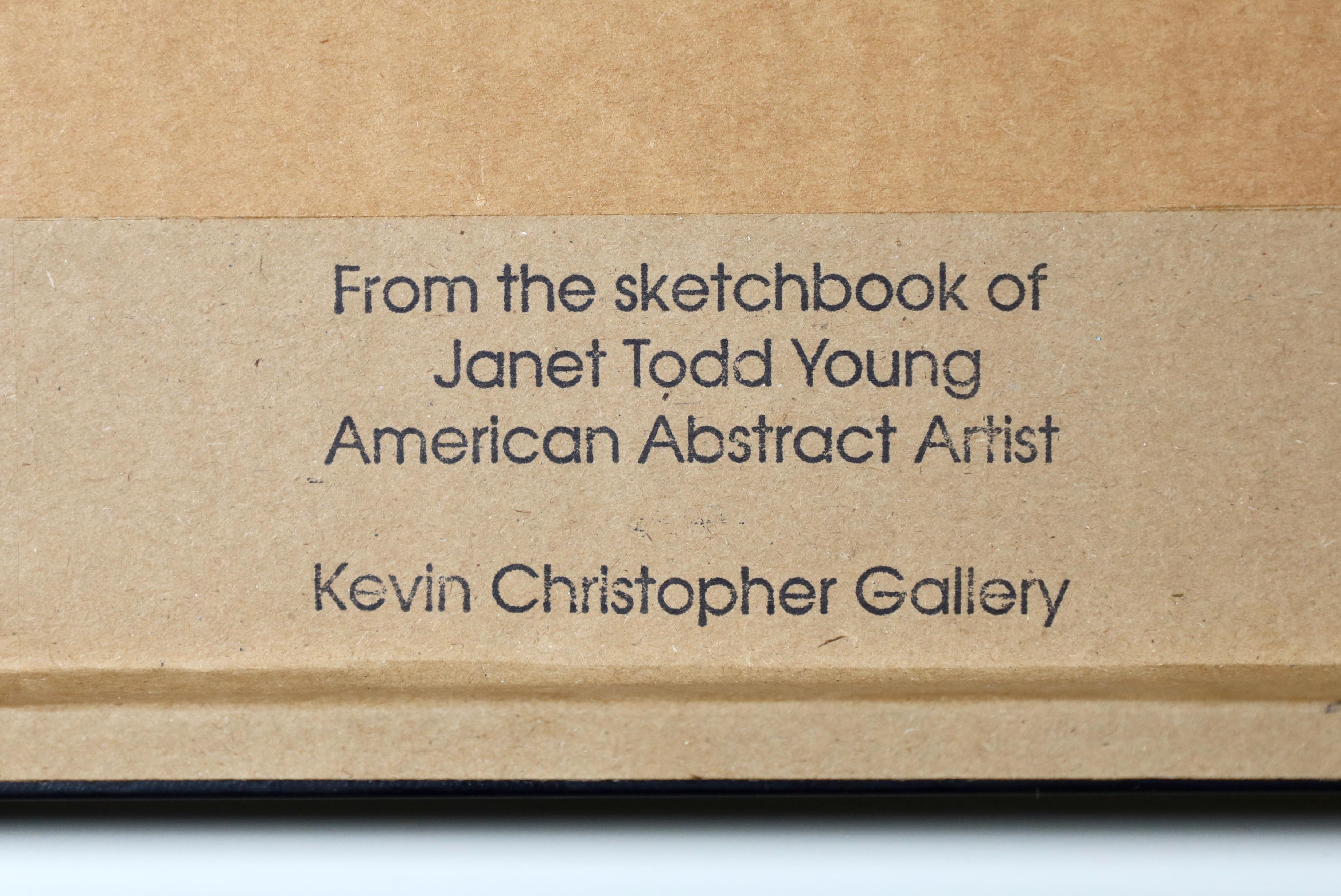 Study No. 3 - Constructivist Study - Abstract Art by Janet Todd Young