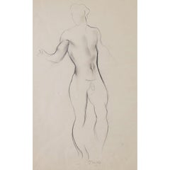 Dibujo figurativo modernista de Stanton MacDonald-Wright