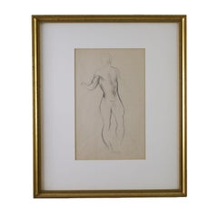 Dibujo figurativo modernista de Stanton MacDonald-Wright