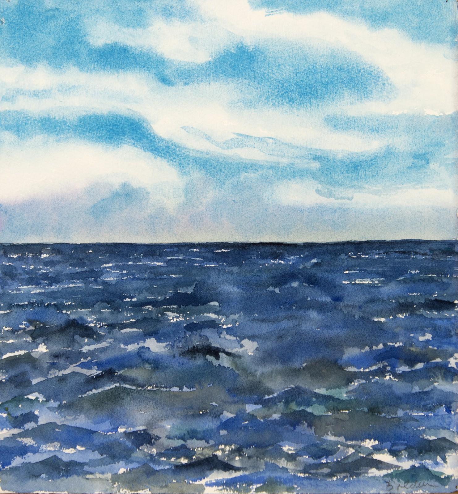 22 Days - Pouch Cove Aug 1994 - Abstract Impressionist Art by David Bolduc