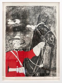 Noblesse Oblige 1/1 (Nobility Obliges) - pop-art, Canadiana, lithograph print