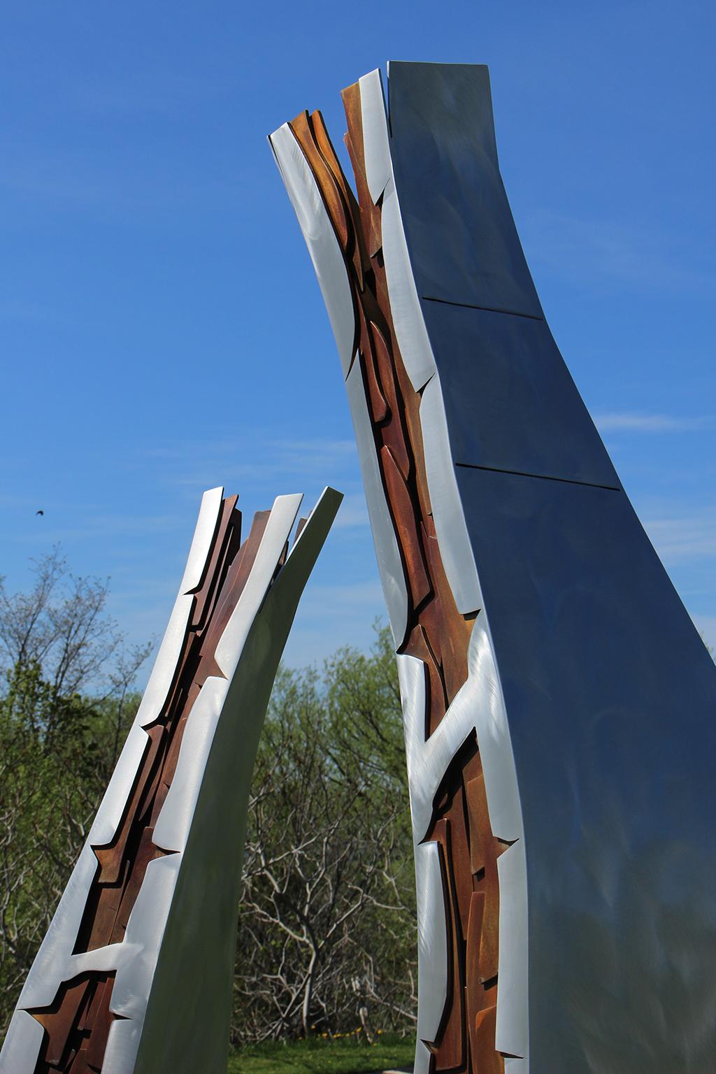Side by Side - Contemporary Sculpture by Stephane Langlois