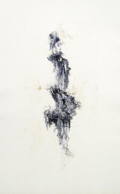 Torrent VI - embossed, organic, oil ink, abstract, monoprint on archival paper