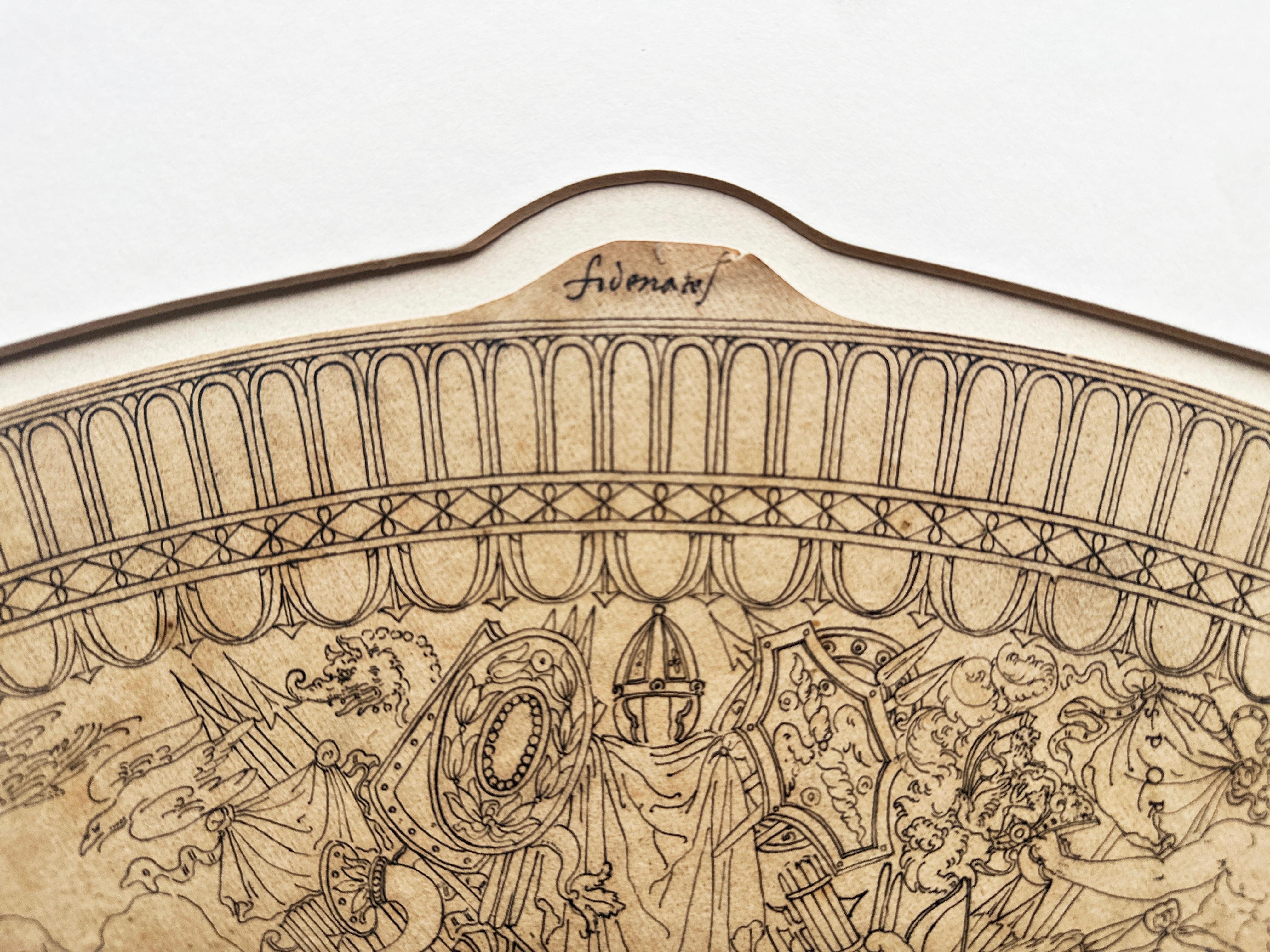 Dessin de maître ancien, 17e siècle,  Pays-Bas, Hollandais, Flamands, Maniéristes - Maniérisme Art par Unknown