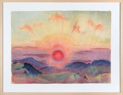 Landscape Drawings and Watercolors