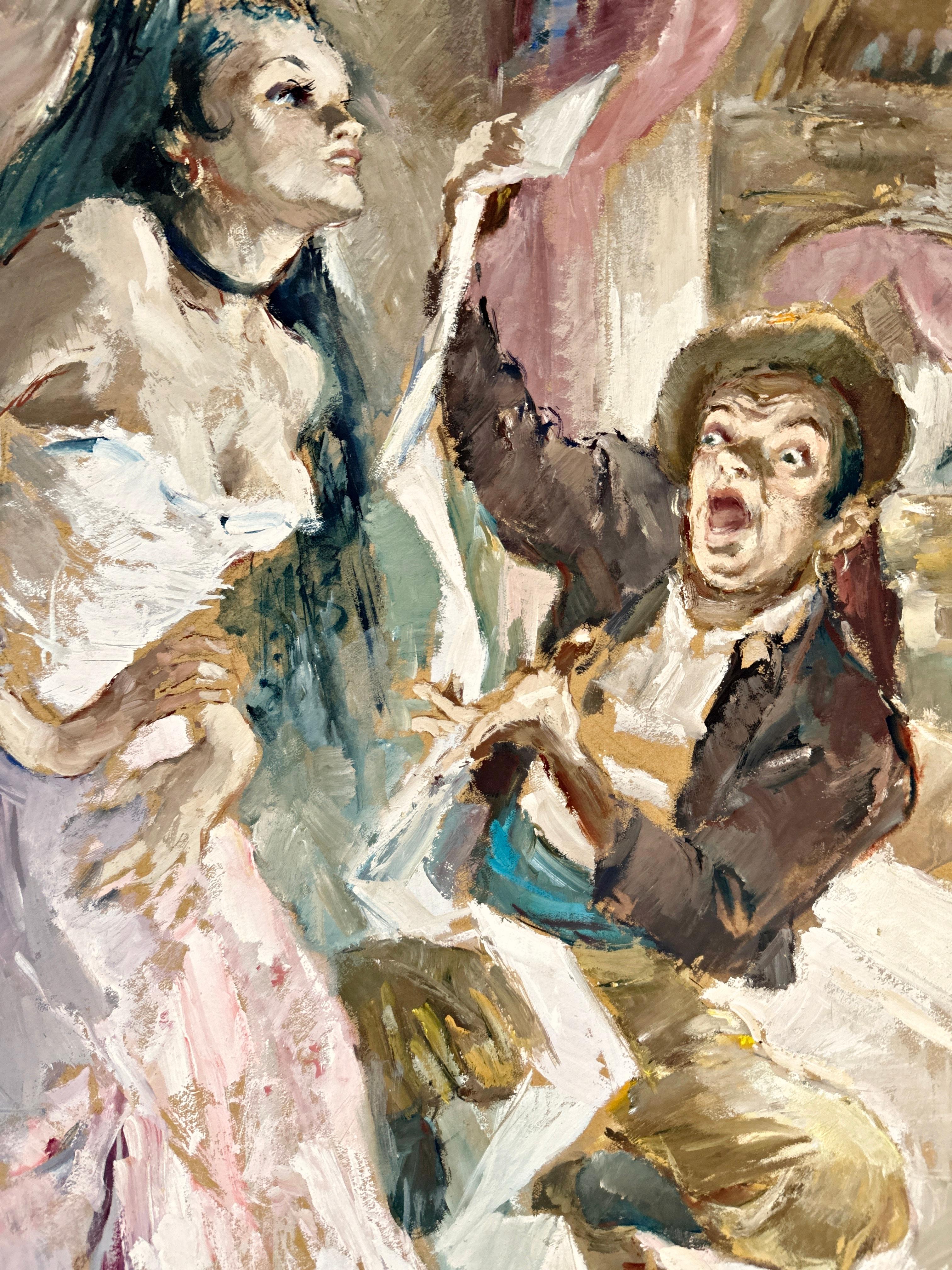 Hans Liska

Wien 1907 - 1983 Wertheim

Aris, Don Juan

Gouache sur carton

rechts unten signiert, links unten betitelt

Dimensions : 50 x 41 cm

Dimensions : 69 x 59 cm

excellent état d'origine


Besichtigung und Abholung nach vorheriger