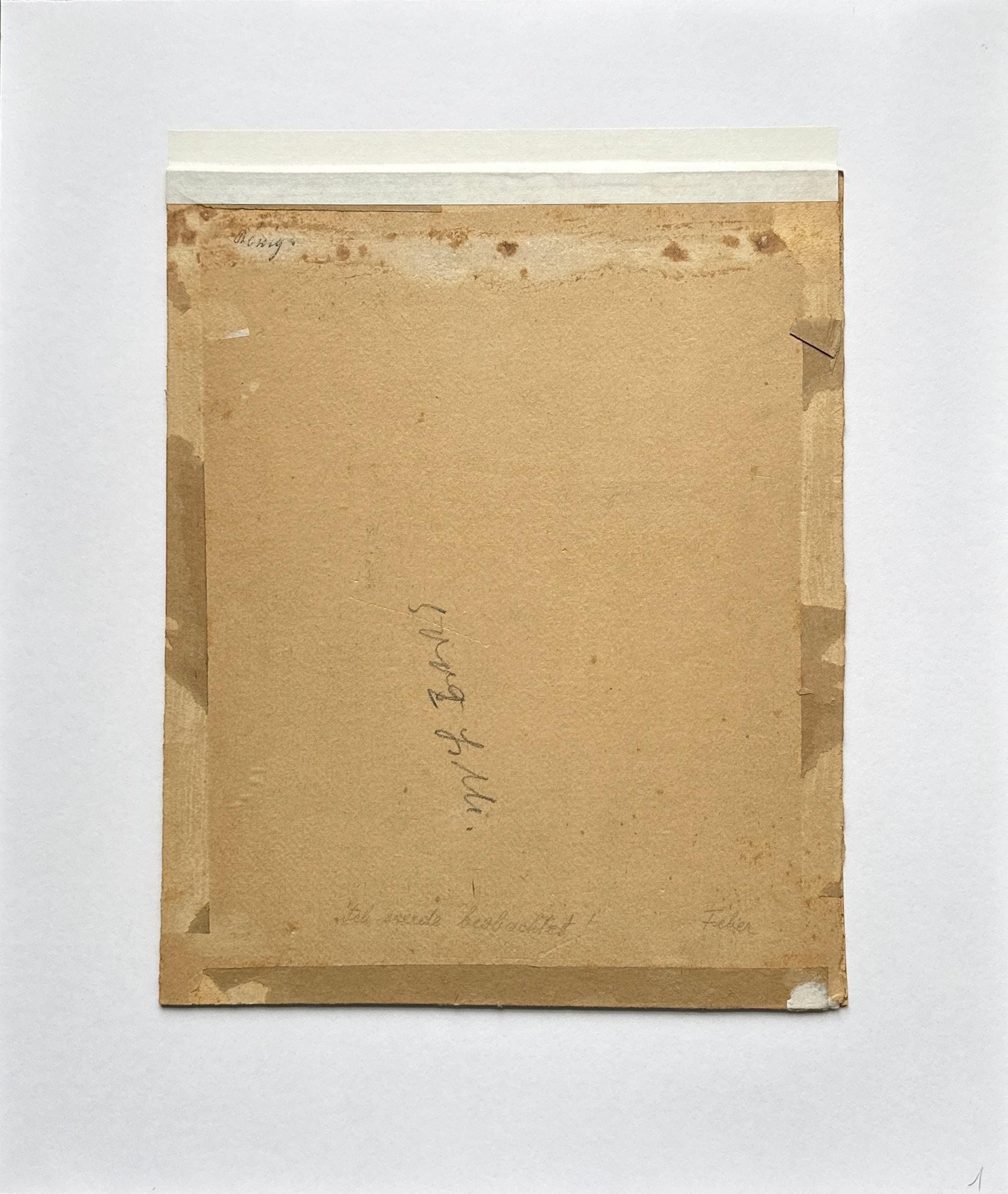 Acuarela, Art Decó, Por Otto Lendecke, Decorado Salón Helena Rubinstein en venta 5