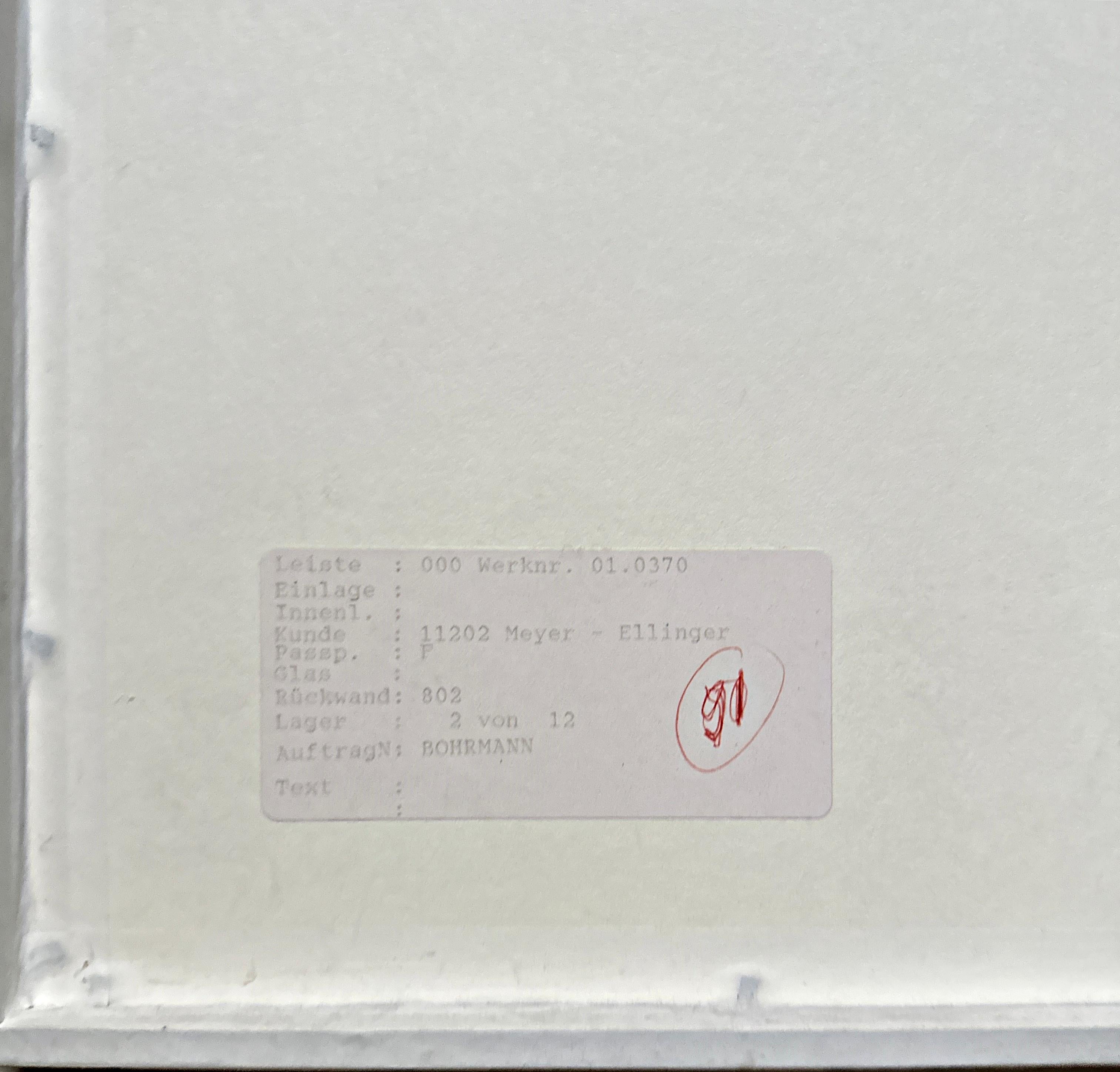 Karl Bohrmann, Técnica mixta, 1996, Firmado, Procedencia: Galería Meyer-Ellinger en venta 4