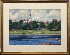 Landscape Drawings and Watercolors