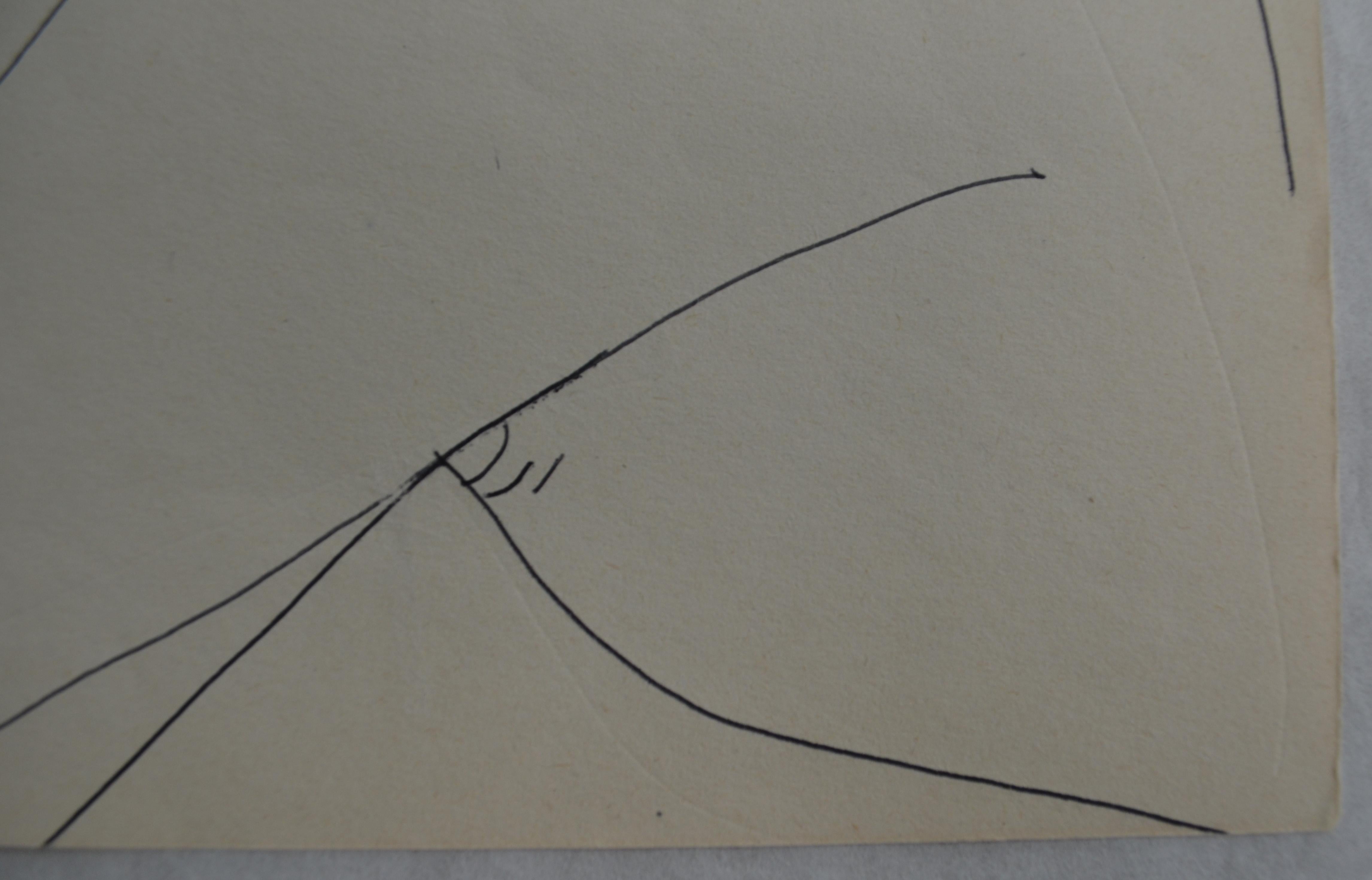 Unidentified Male - Figurative Art Gris de Andy Warhol