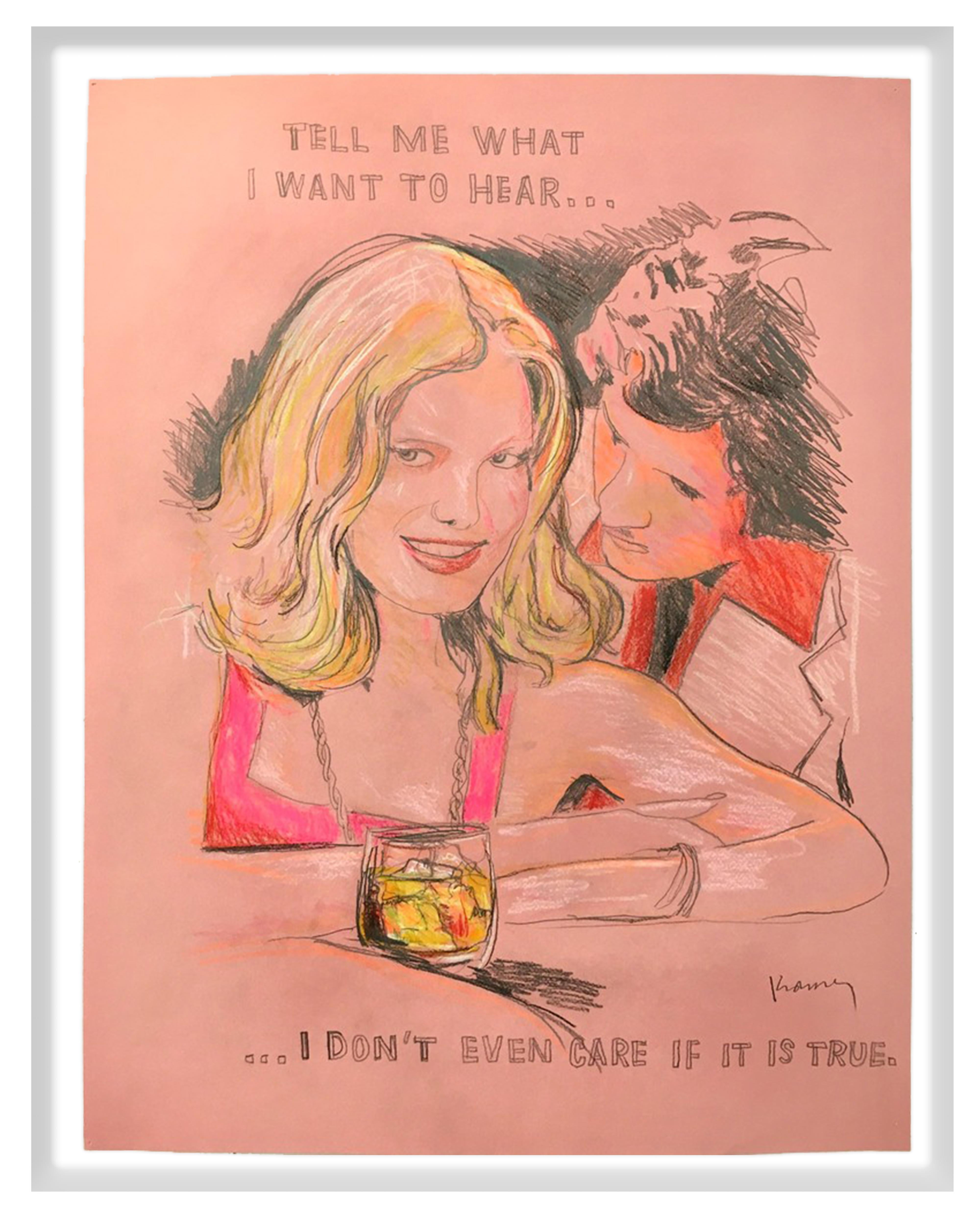 David Kramer Figurative Art - What I Want To Hear