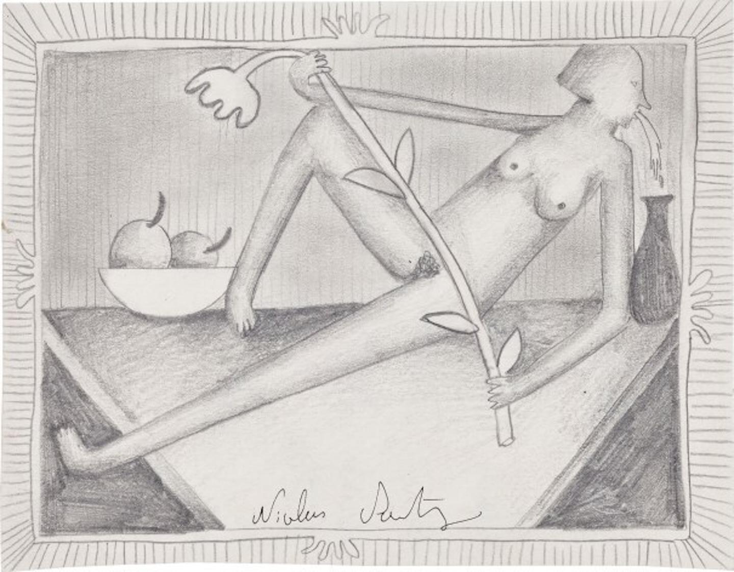 Nicolas Party Figurative Art - Untitled