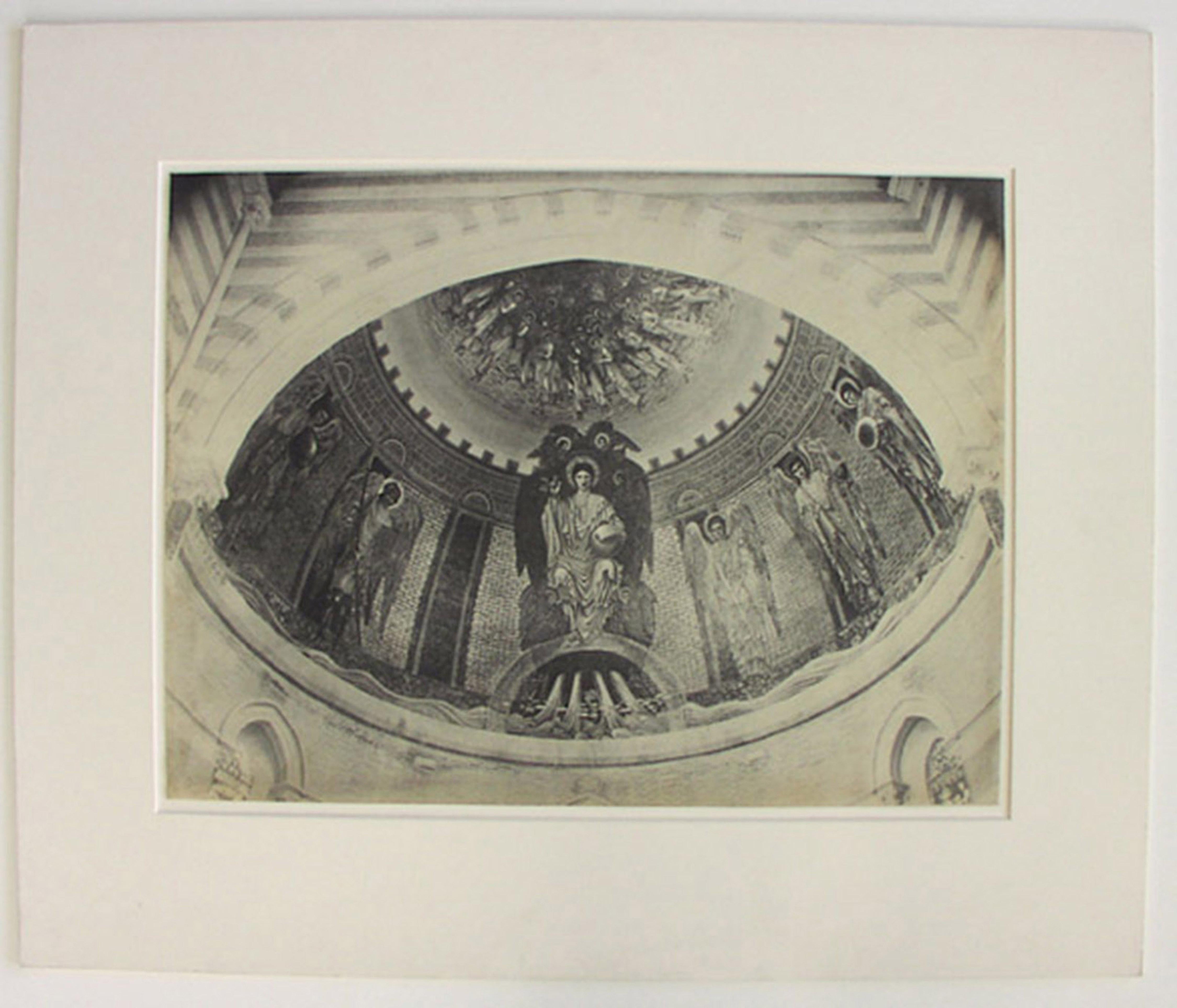 St. Paul's Mosaic American Church Rome - Print by  Sir Edward Coley Burne-Jones