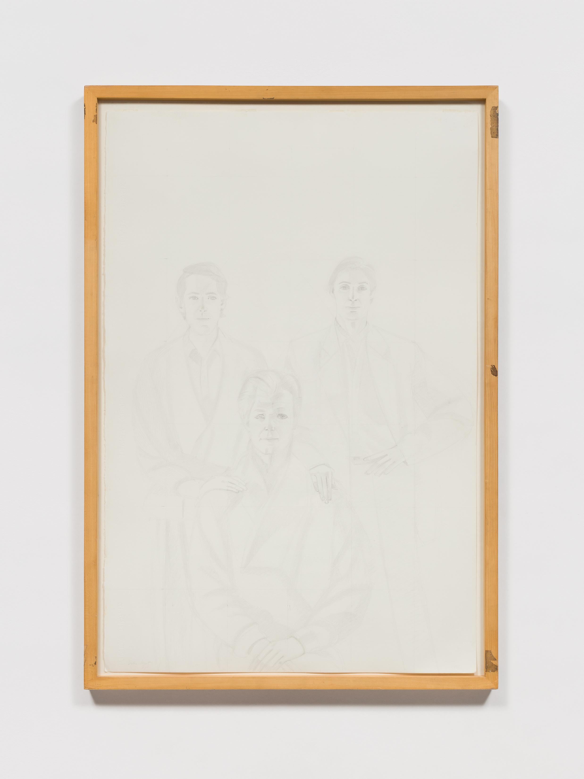 Nathan, Red and John - Art by Alex Katz