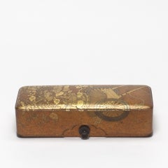 Fumi-bako, lacquer letter box, (#015551)