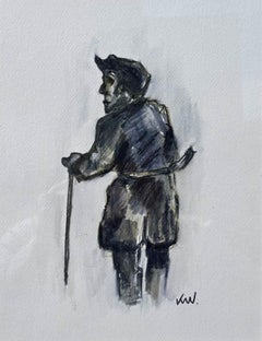 Pensionierter walisischer Bergmann
