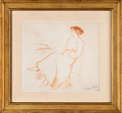 Suzanne Valadon. Women. 1905. Sanguine on paper. 26 x 29 cm.