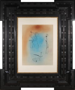 Joan Miró. Ohne Titel. 1934. Pastell und Tinte auf Papier. 63,6 x 47,1 cm.