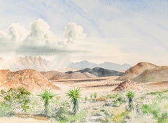 „Pinto Basin“, Aquarell, 1973