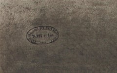 French Academic Capital Study 1881 Charcoal