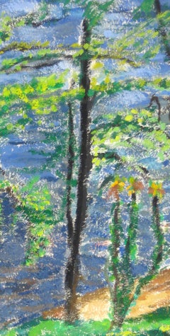 1950s "Trees" I Casein Paint on Paper