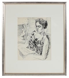 Modern Portrait Drawings and Watercolours