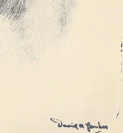Female Nude in Tusche 1948, Perlmutt