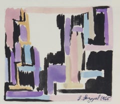 Modern Abstract Drawings and Watercolours