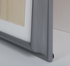 Minimal Seated Male Nude 1950s Ink & Watercolor