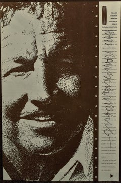 Signed by "Robert Rauschenberg SMU Award 1978" Print 17 1/2 x 11 1/2