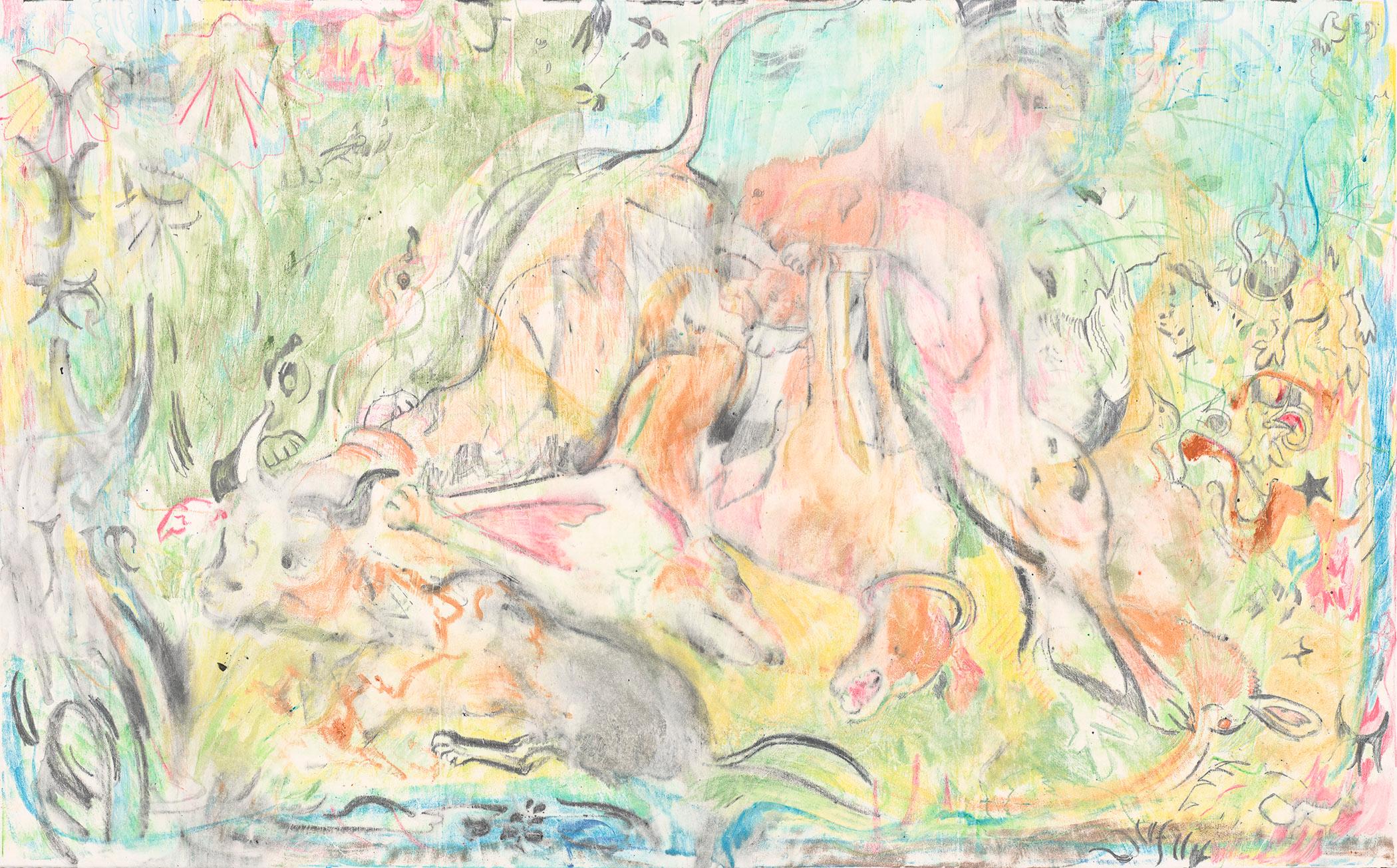 cecily brown drawings