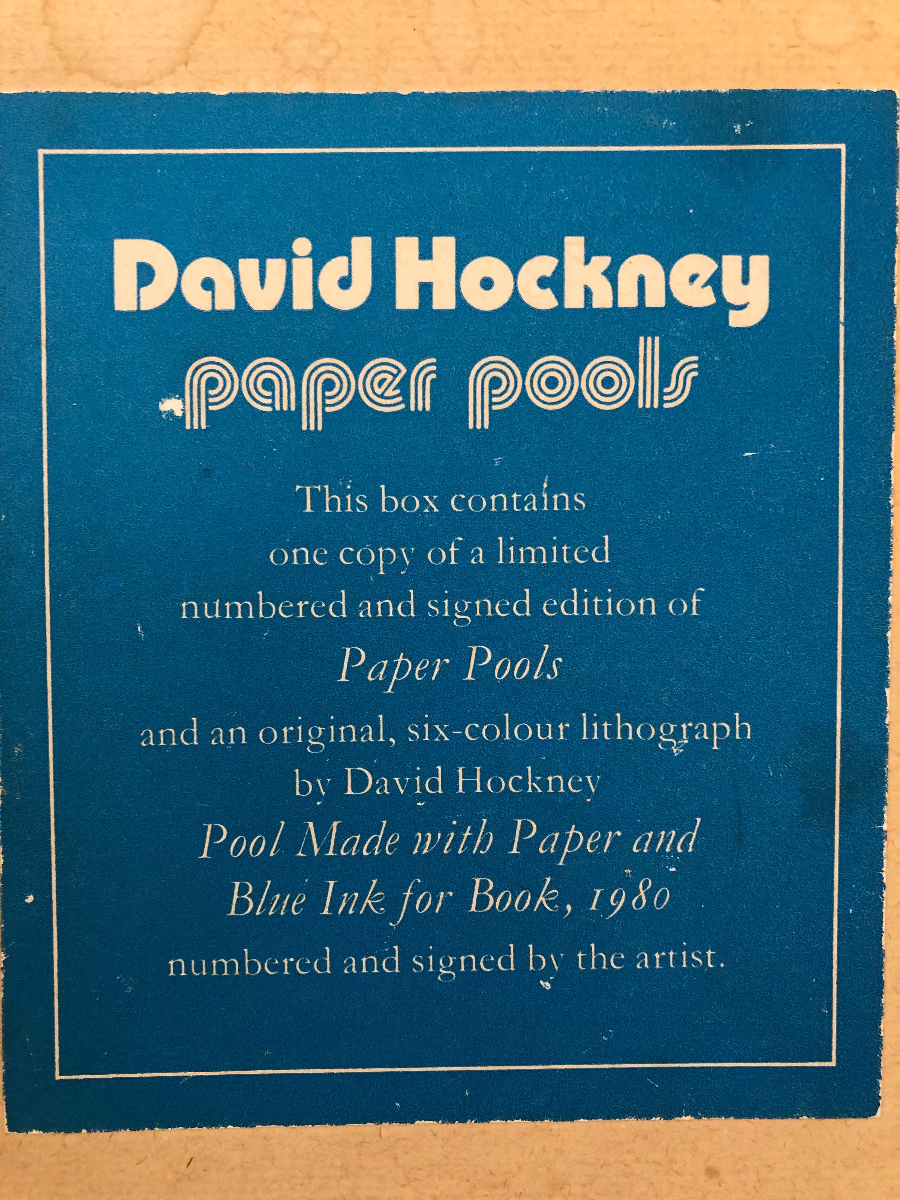 david hockney pool made with paper and ink