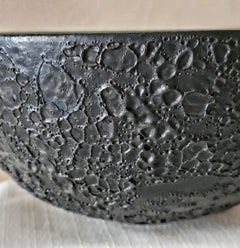 Black Lava bowl by Gertrud and Otto Natzler